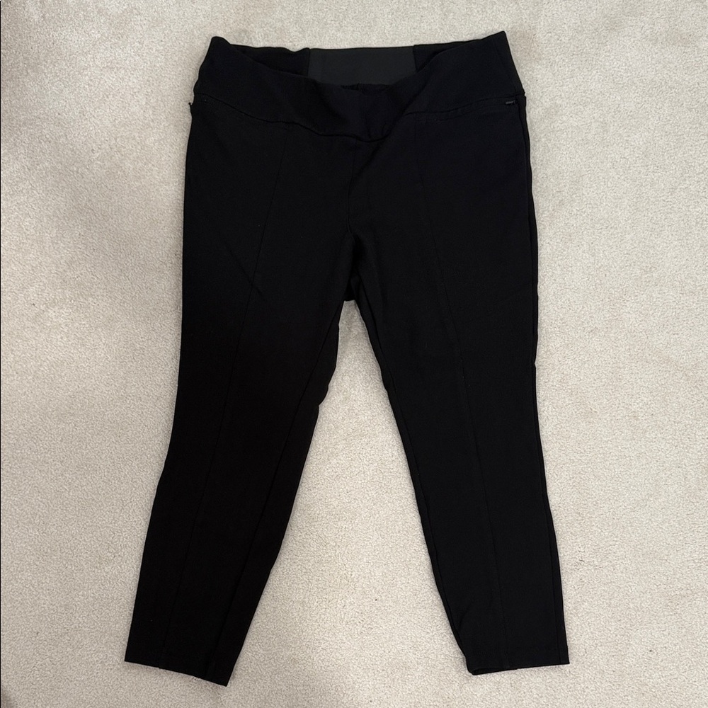 Betabrand Skinny-Leg | Pencil Dress Pant Yoga Pants (Black) 1XP